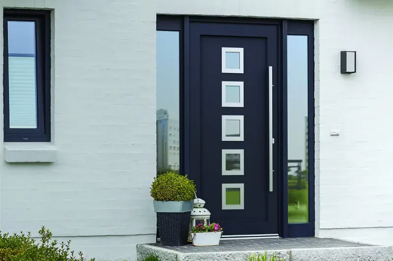 Portes d’entrée — vitrées et pleines