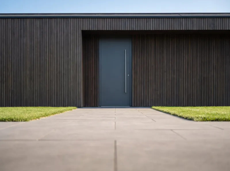 Portes d'entrée aluminium