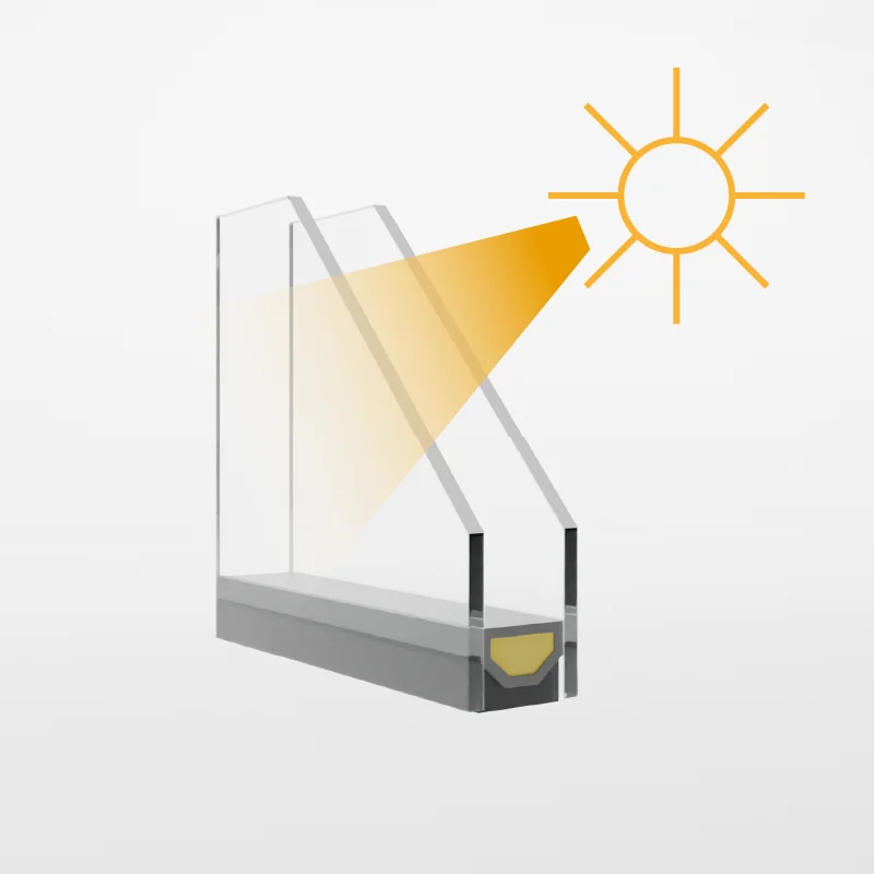Verre absorbant