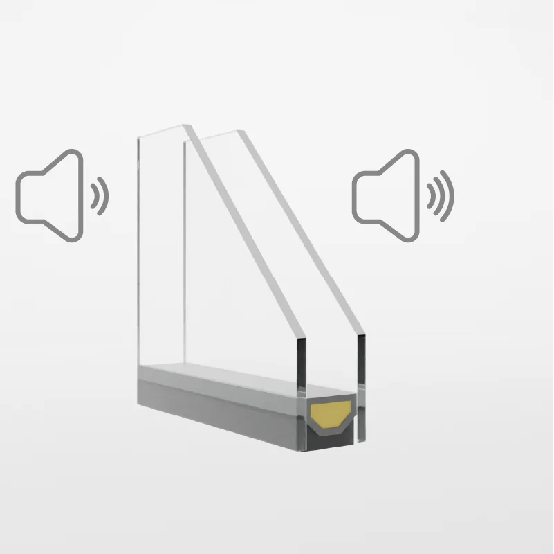Verre acoustique