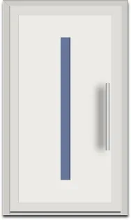Berlin ALU 1 — Berlin ALU, porte aluminium Budvar
