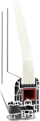 T‑Classic Door — przekrój profilu