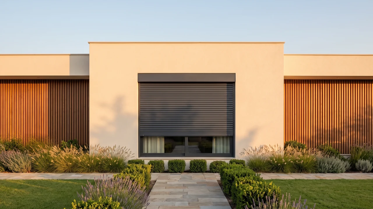 Brise-soleil orientable de façade — BUDVAR