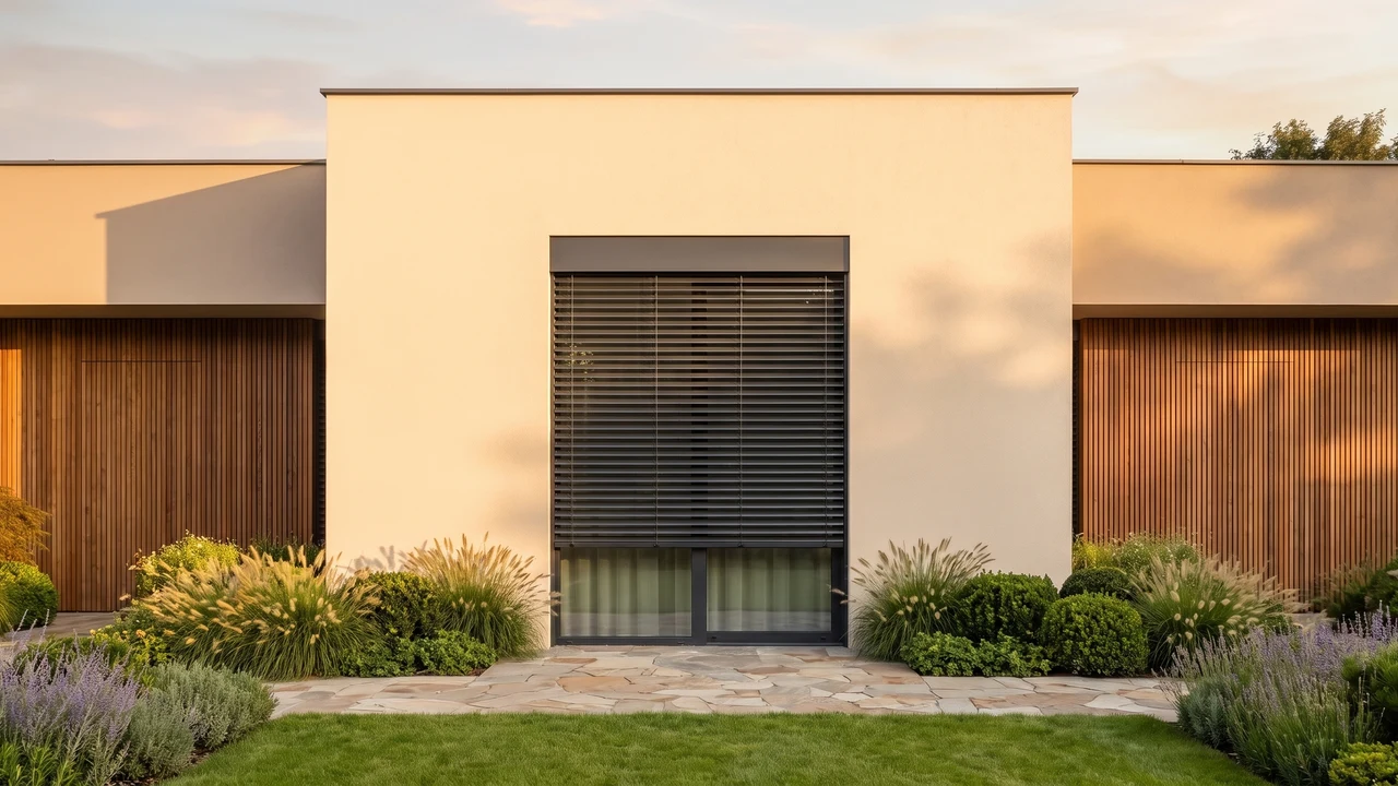 Brise-soleil orientable autoporteur SmartBOX — BUDVAR