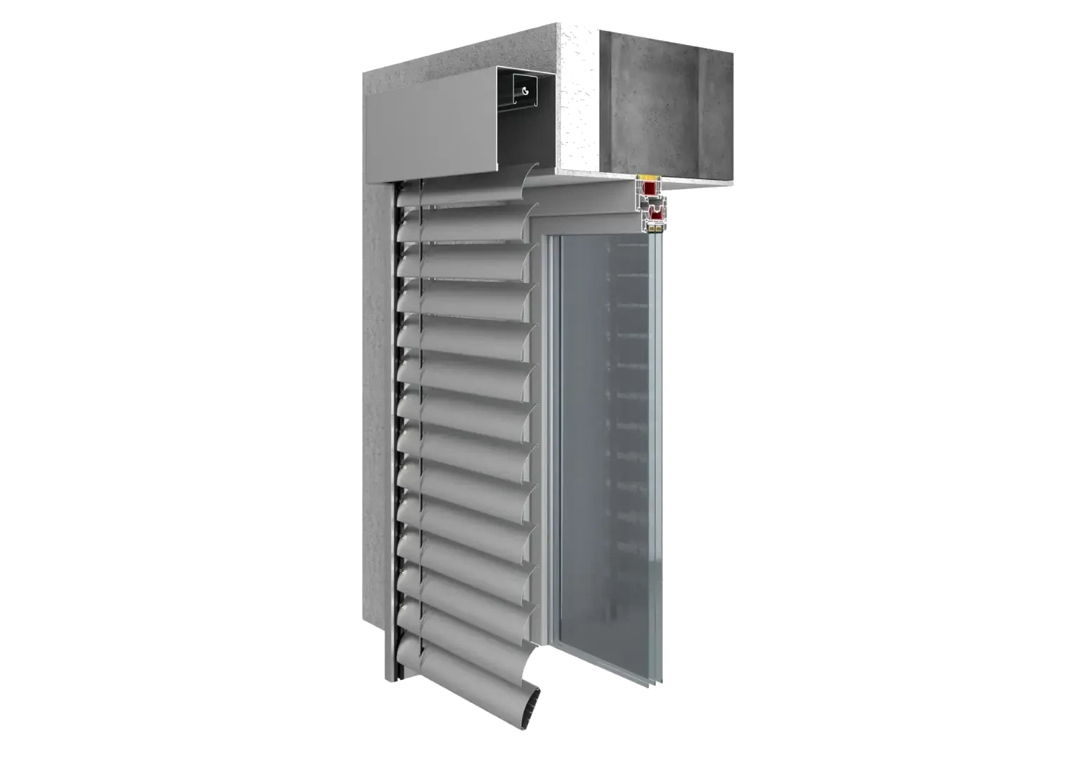 Brise-soleil orientable autoporteur SmartBOX