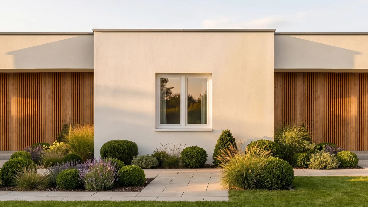 Maison avec fenêtres T-Classic Slim BUDVAR — vue extérieure
