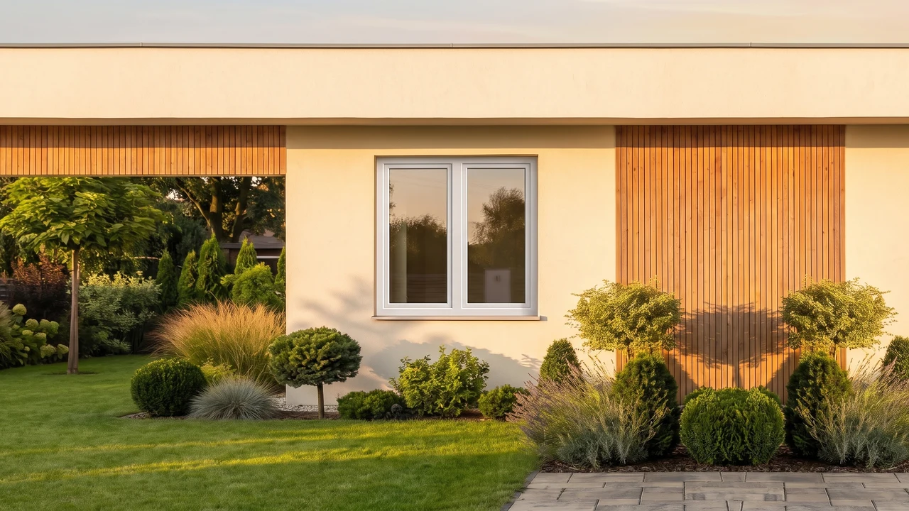 Maison avec fenêtres T-Perfekt BUDVAR — vue extérieure