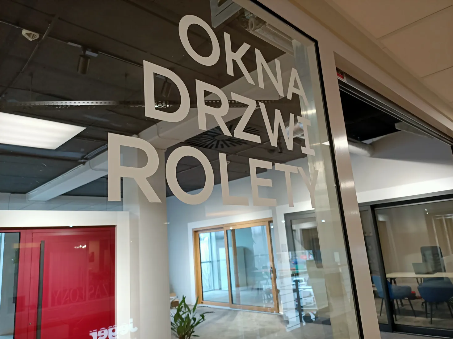 La vitrine du showroom — Salon BUDVAR Poznań – Galeria Arkada