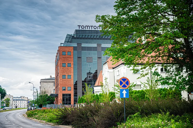 TomTom — Biurowiec Agraf — Łódź, Polesie — ul. Żeromskiego — zdjęcie 5