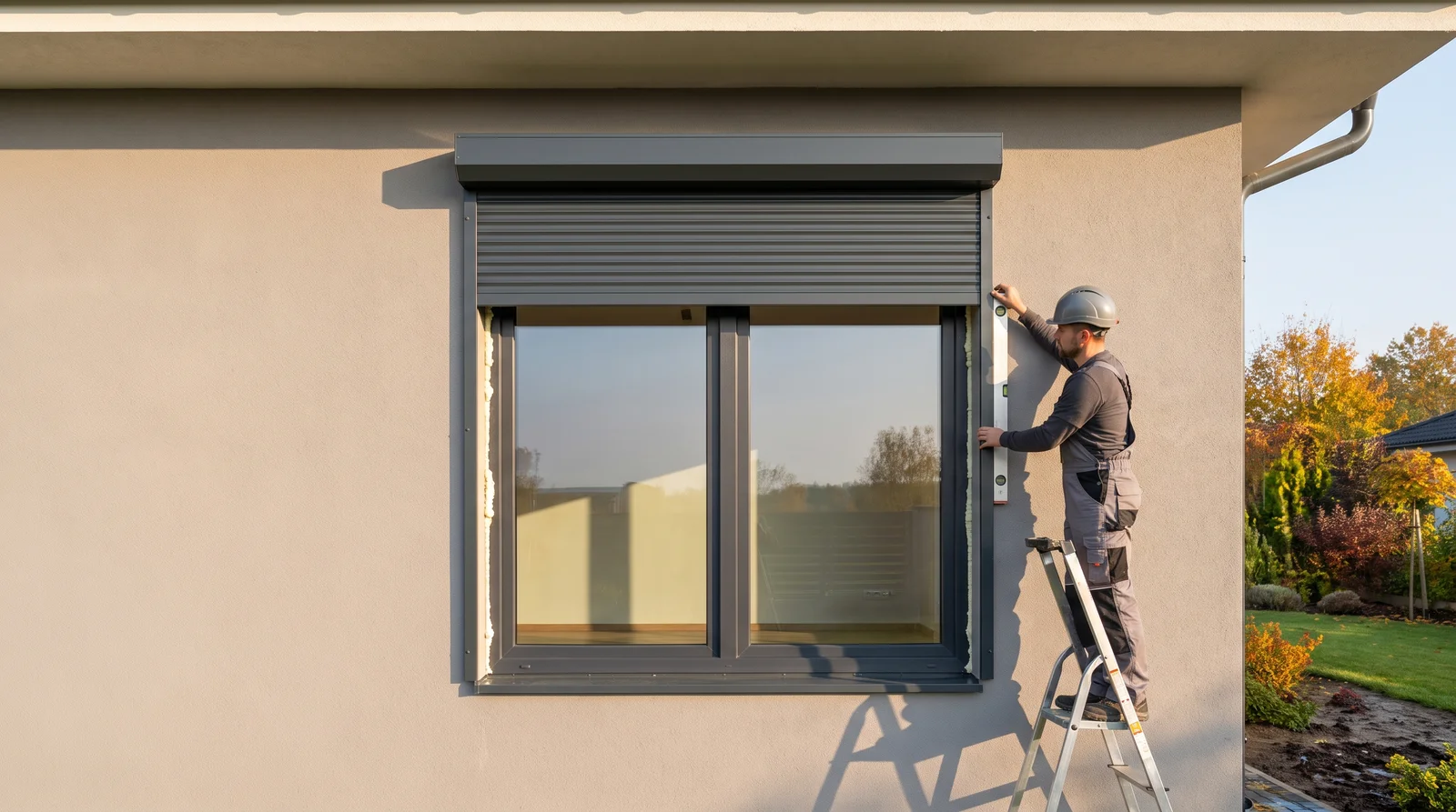 Installation des volets roulants extérieurs étape par étape : guide